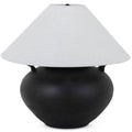Table Civita Lampe, Aged Noir Terracotta