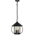 Secco Pendant, Mat Noir