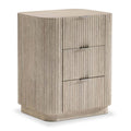 Lucerne 3 Drawer Table de chevet, Alba