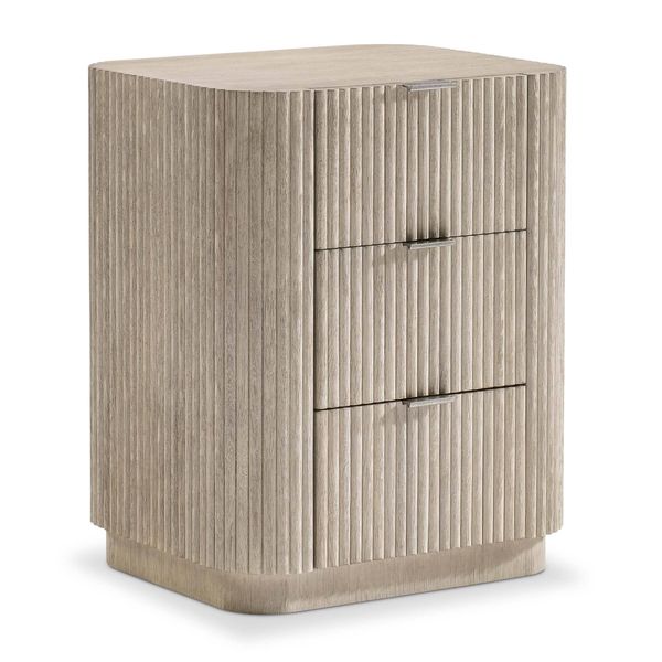 Lucerne 3 Drawer Table de chevet, Alba