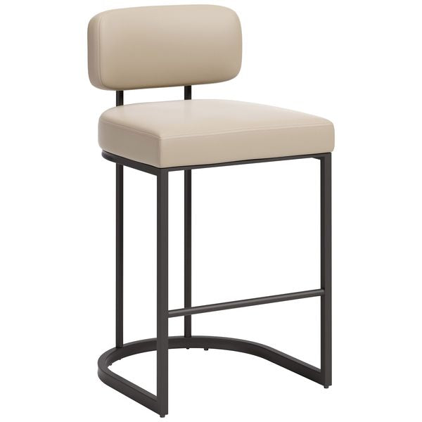 Velar Bar & Tabouret de comptoir, Beige/Gris