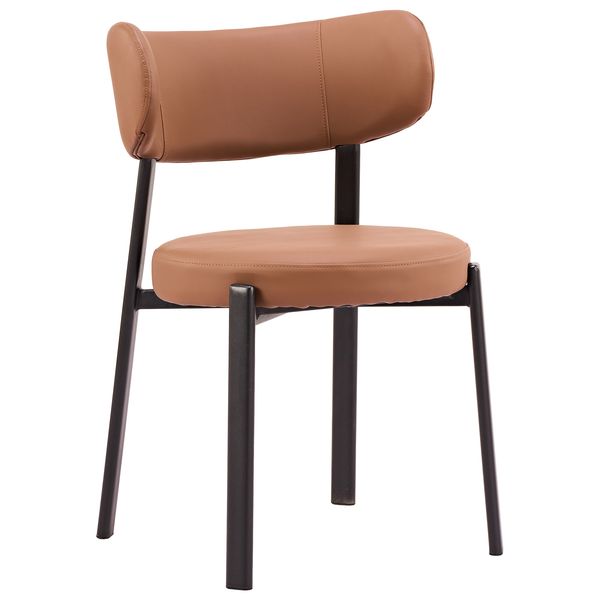 Prairie Dining Chaise, Marron, Lot de 2