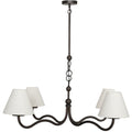 Darcia Chandelier, Light Oil Rubbed Bronze